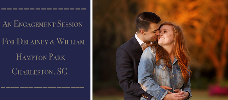 Engagement Session for Delainey & William at Hampton Park Charleston, SC