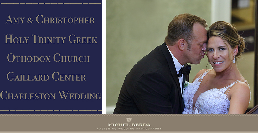 Fall Greek Wedding At Charleston Gaillard Center For Amy & Christopher